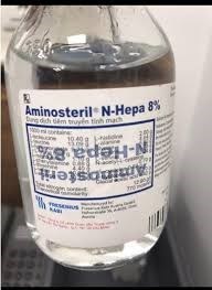 Thuốc Aminosteril - Điều trị và dự phòng cho các trường hợp bị thiếu hụt protein huyết tương