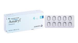 Thuốc Amaryl 4mg - Điều trị tiểu đường