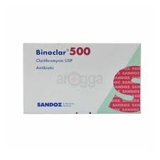 Thuốc Binoclar 500mg - Điều trị nhiễm khuẩn, kháng viêm, kháng nấm 