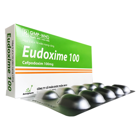 Thuốc Eudoxime 100 điều trị các bệnh nhiễm khuẩn.
