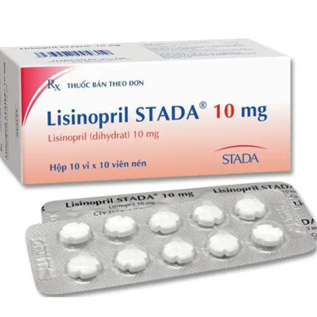 Thuốc Lisinopril trị tăng huyết áp, suy tim