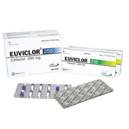 Thuốc Euviclor 250  điều trị các trường hợp nhiễm khuẩn