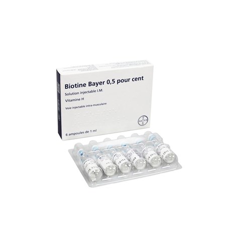 Thuốc Biotine Roche 0.5 pour cent - Bổ sung Biotin cho cơ thể