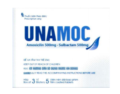 Thuốc Unamoc điều trị các trường hợp nhiễm khuẩn