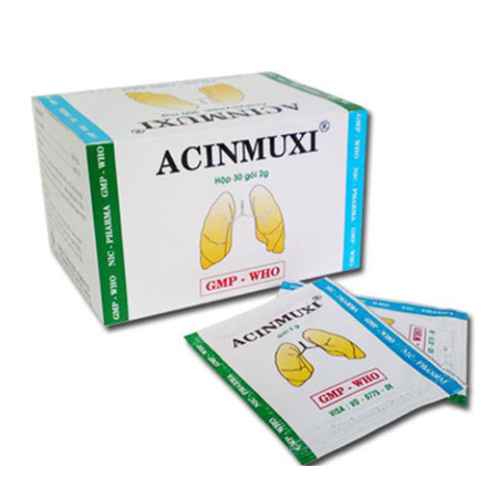Thuốc Acinmuxi  điều trị chủ yếu trong các bệnh phế quản cấp tính