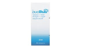 Thuốc Duotrav - Điều trị tăng nhãn áp