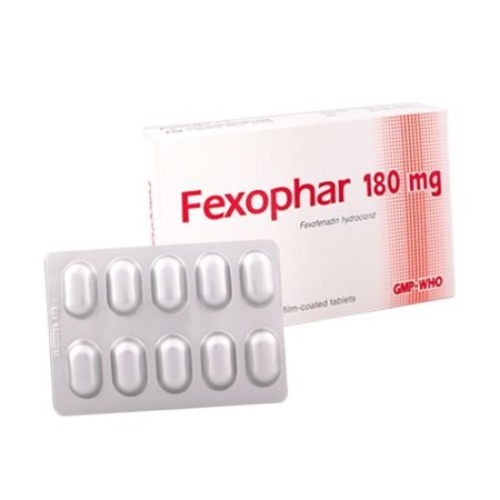 Thuốc Fexophar 180mg - Điều trị viêm mũi dị ứng