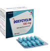 Thuốc Doxycycline 100mg trị nhiễm khuẩn