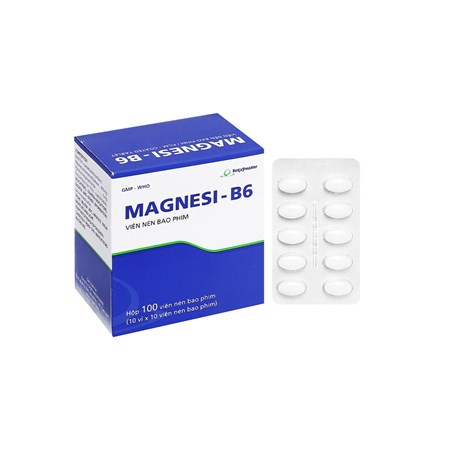 Thuốc Magnesi-B6 -  Trị thiếu magie