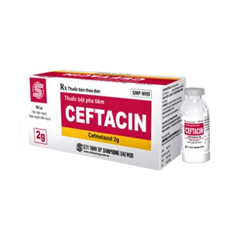 Thuốc Ceftacin - Điều trị nhiễm khuẩn 