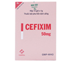 Thuốc Cefixim 50mg - Thuốc điều trị nhiễm khuẩn hiệu quả