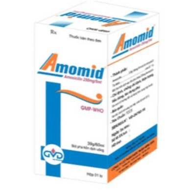 Thuốc Amomid 250 - Điều trị ký sinh trùng, chống nhiễm khuẩn