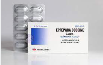 Thuốc Epfepara Codeine - Thuốc giảm đau hạ sốt