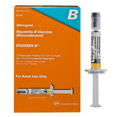 Thuốc Engerix B Adult 20mcg - Tạo miễn dịch chủ động chống lây nhiễm viêm gan B