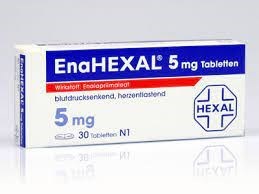 Thuốc Enahexal 5mg - Điều trị bệnh lý về tim mạch, huyết áp