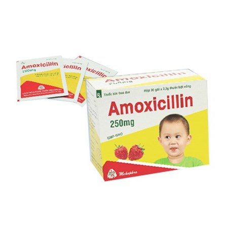 Thuốc Amoxicilin 250mg - điều trị nhiễm khuẩn tiêu hoá, đường hô hấp