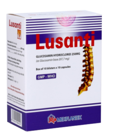 Thuốc Lusanti điều trị các bệnh về cơ và xương khớp