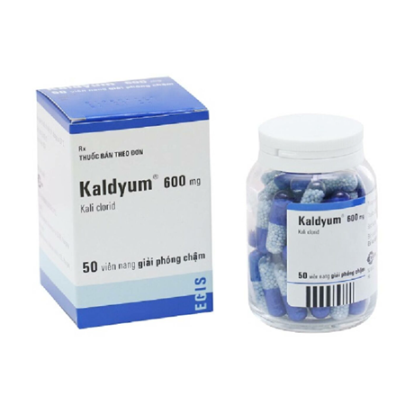 Thuốc Kaldyum - Phòng ngừa, chữa giảm kali-huyết 
