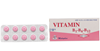 Thuốc Vitamin 3B B1-B2-B6 điều trị các trường hợp thiếu vitamin nhóm B