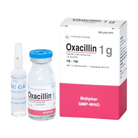 Thuốc Oxacillin 1g  - Thuốc điều trị nhiễm khuẩn hiệu quả