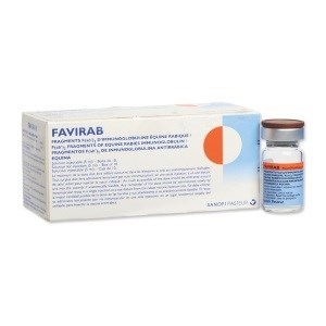 Thuốc Favirab - Huyết thanh kháng dại