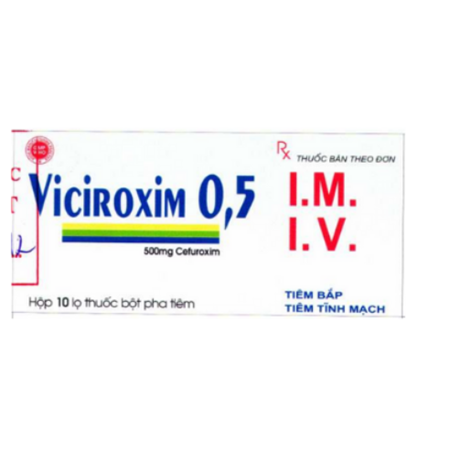 Thuốc Viciroxim 0,5g điều trị các trường hợp nhiễm khuẩn 
