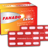 Thuốc Fahado extra - Điều trị  triệu chứng đau đầu