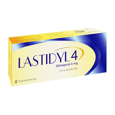 Thuốc Lastidyl 4 - Thuốc tiểu đường