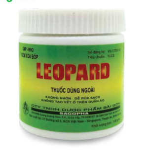 Thuốc Leopard - Kem xoa bóp giảm đau xương khớp hiệu quả