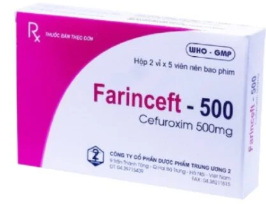 Thuốc Farinceft 500 - Thuốc điều trị nhiễm khuẩn hiệu quả
