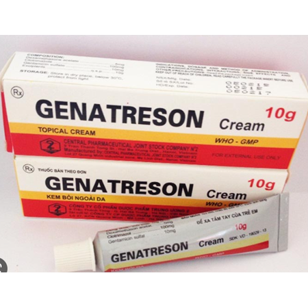 Thuốc Genatreson Cream điều trị nhiễm trùng, nấm da