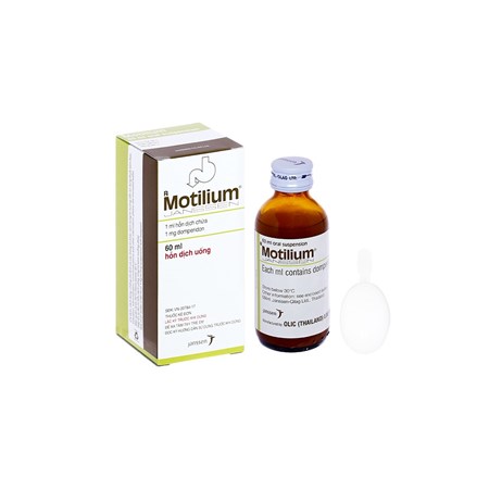 Thuốc Motilium susp 60ml - Điều trị triệu chứng nôn và buồn nôn