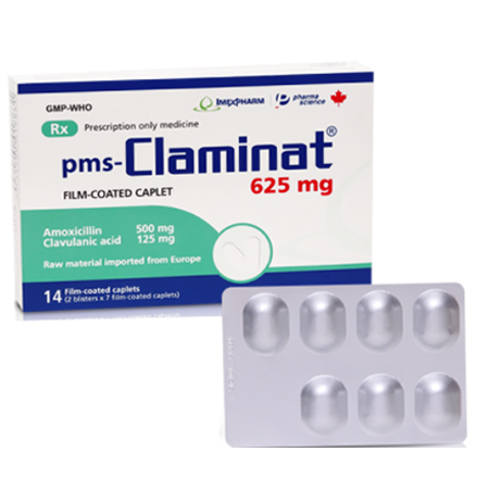 Thuốc Claminat 625 - Điều trị nhiễm khuẩn