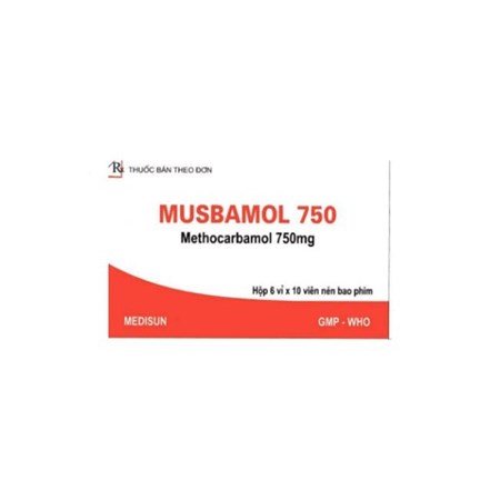 Thuốc Musbamol 750 - Điều trị viêm cơ xương 