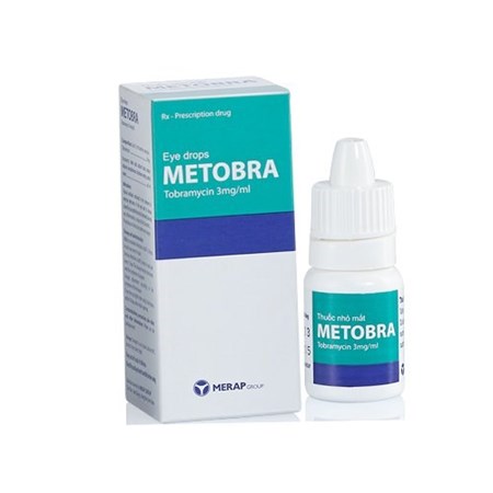Thuốc Metobra - Điều trị viêm túi lệ, viêm mí mắt, viêm màng kết và viêm giác mạc