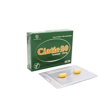 Thuốc Ciatic 20 - Điều trị rối loạn cương dương
