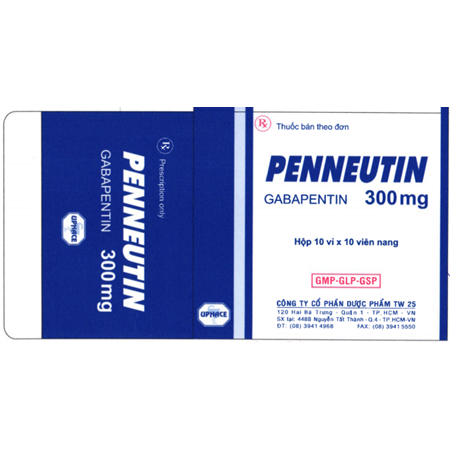 Thuốc Penneutin - Điều trị động kinh cục bộ