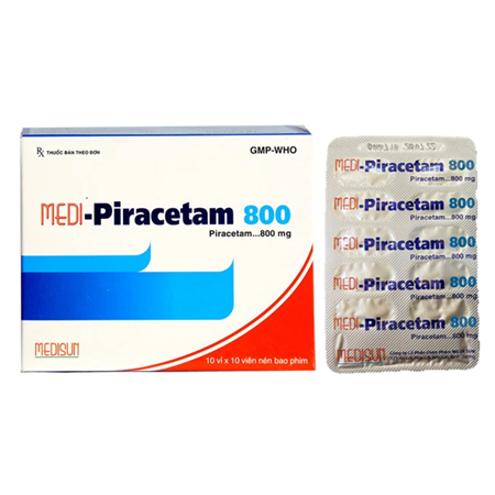 Thuốc Medi-Piracetam 800 - Điều trị tổn thương não