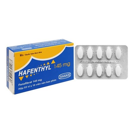 Thuốc Hafenthyl 145mg - Điều trị rối loạn lipid máu