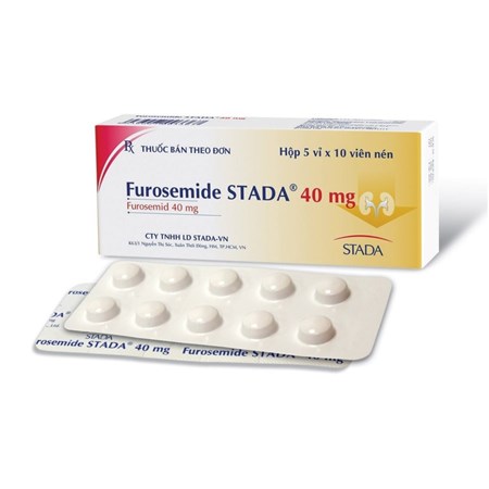 Thuốc Furosemide Stada 40mg - Hỗ trợ điều trị phù do tim, tăng huyết áp