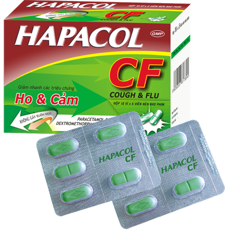 Thuốc Hapacol CF - Điều trị cảm cúm