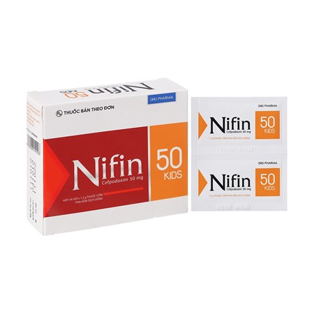 Thuốc Nifin 50 - Điều trị nhiễm khuẩn 
