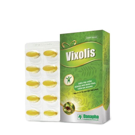 Thuốc Vixolis - Điều trị viêm xoang