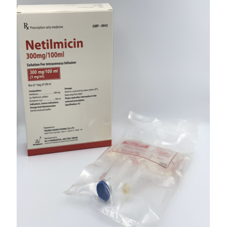 Thuốc Netilmicin - Điều trị bệnh nhiễm khuẩn 