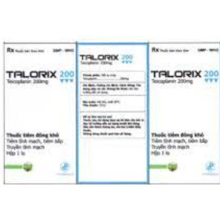 Thuốc Talorix 200 điều trị nhiễm khuẩn nặng do vi khuẩn Gram dương