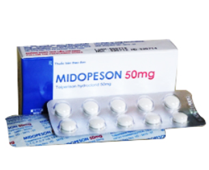 Thuốc Midopeson 50mg - Thuốc tăng trương lực cơ của Hataphar