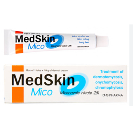 Thuốc Medskin Mico điều trị nấm da.