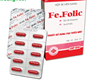 Thuốc Fe-folic Extra Nic Pharma - Giúp bổ sung sắt cho người thiếu máu hiệu quả