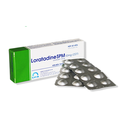 Thuốc Loratadine SPM 10mg (ODT) - Thuốc điều trị dị ứng hiệu quả