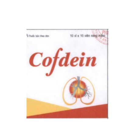 Thuốc Cofdein - Giảm ho, long đờm
